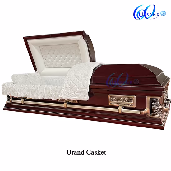 Funeral Army/Navy/Airforce Solid Wood Casket