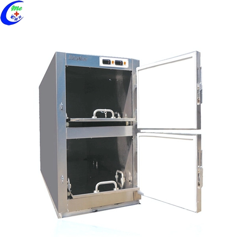 Medical Funeral Products Stainless Steel Bodies Mortuary Refrigerator Morgue Freezer