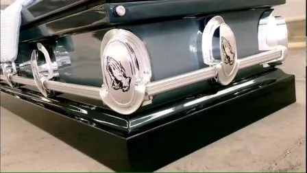 Most Popular American Style 20ga Steel Funeral Metal Casket