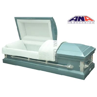 Ana 20ga No-Seal Sovereign Blue Funeral Metal Casket