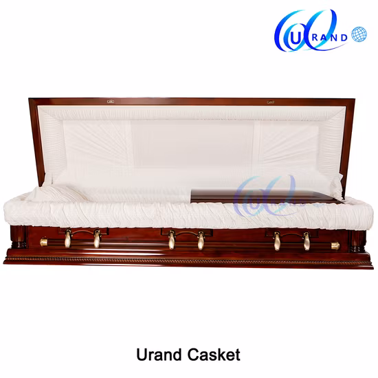 Solid Mahogany Funeral Urand Wooden Casket