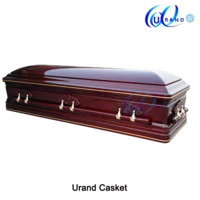 Solid Mahogany Distributor Price High Gloss Full Couch Casket