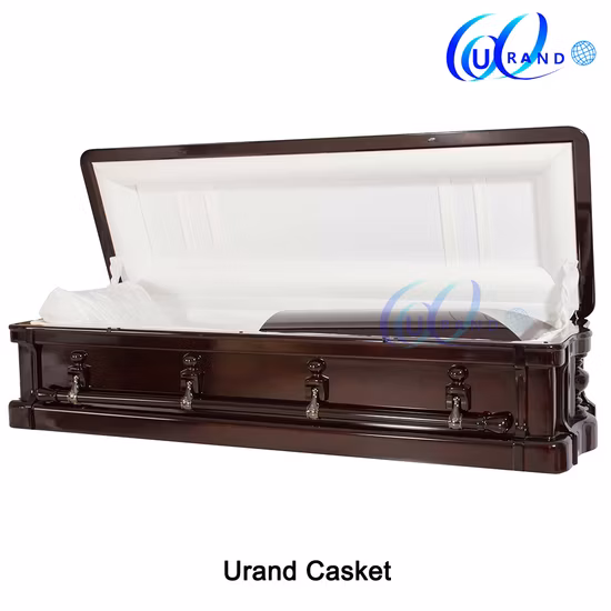 Solid Mahogany Distributor Price High Gloss Full Couch Casket