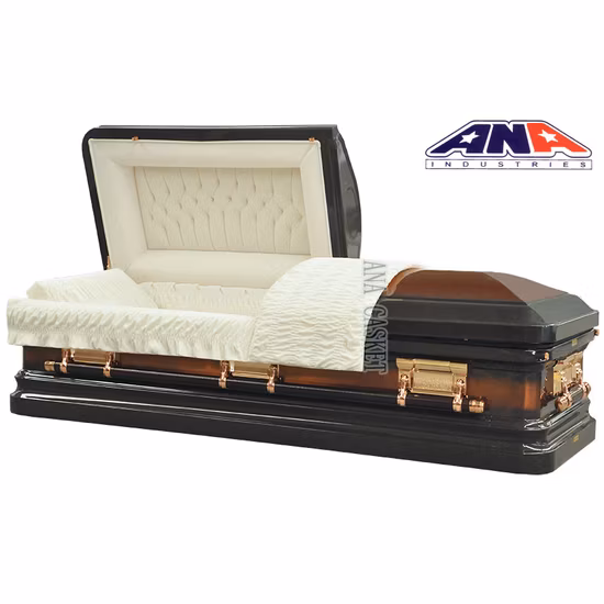 18gauge Steel Round Corner Urn Shell Metal Casket