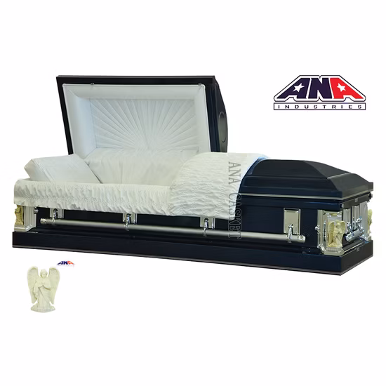 Ana Cheap 22 Ga Non-Seal Steel Funeral Metal Casket