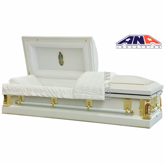 China Casket (ANA) Metal Casket for Funeral