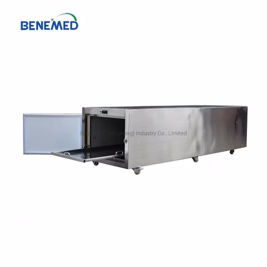 Factory Customized Funeral 3 Rooms Mortuary Freezer Dead Body Fridge Morgue Refrigerator